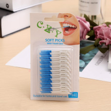C.Z.Y Soft Picks Silicone toothpicks, 40 pcs + box