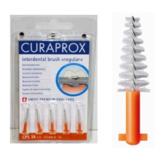 CPS 14 orthodontic brushes Curaprox Regular D 1,4mm 5 PCS
