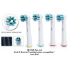 Cross Action EB-50А 4 шт. Насадки до електричної зубної щітки ORAL-B