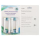 Cross Action EB-50A STOCK - CA, USA 4 шт. Nozzles for the ORAL-B electric toothbrush