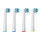 Cross Action EB-50A STOCK - CA, USA 4 шт. Nozzles for the ORAL-B electric toothbrush