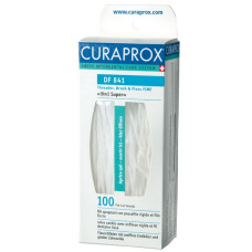 Curaprox 3 in 1 Super DF 841 Nylon dental floss 70cm 100pcs
