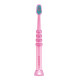 Curaprox Baby 4260 Дитяча зубна щітка від 0 до 4 років, Рожева з зеленою щетиною