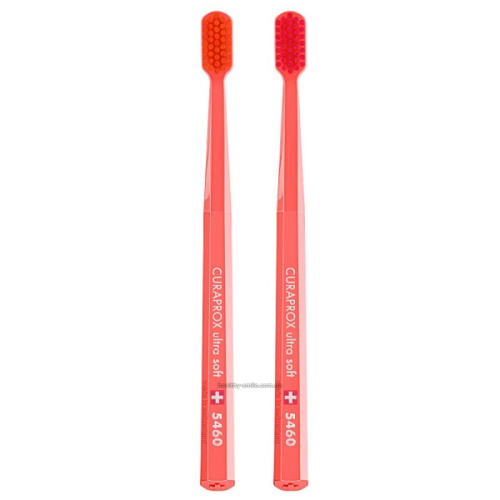 Curaprox Living Coral Edition Ultra Soft 5460 зубні щітки 2 шт
