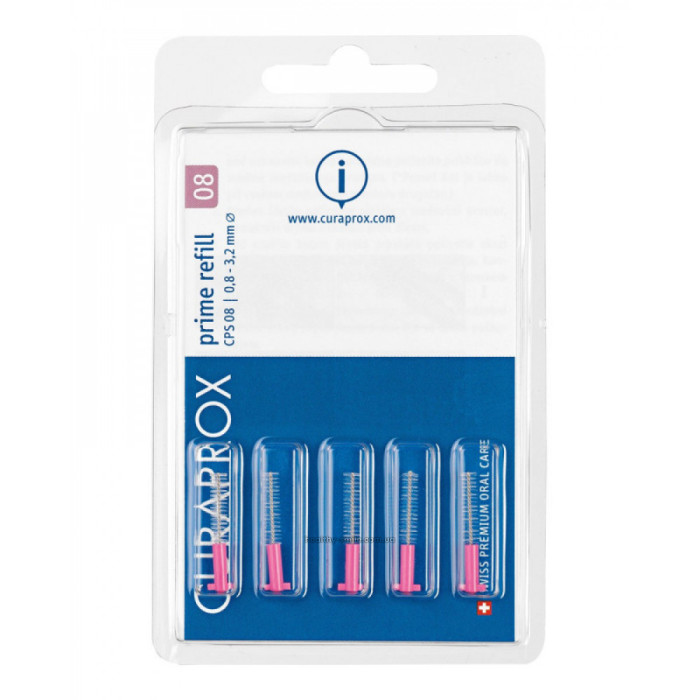 Curaprox Prime Refill CPS 08 Set of interdental brushes (5 pcs.)