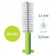 Curaprox Prime Refill CPS 011 Set of interdental brushes (5 pcs.) + Holder