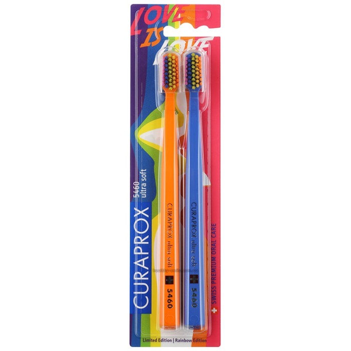 Curaprox Ultrasoft CS 5460 Rainbow Набір зубних щіток 2 шт