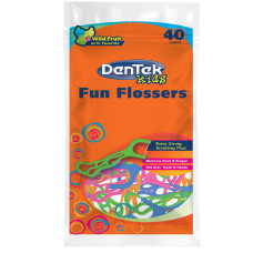 DenTek Children's floss with holders, 40 pcs