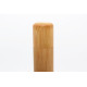 Wooden case for a toothbrush