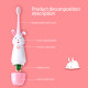 Happy Rabbit Children's ultrasonic toothbrush, pink (from 3 to 12 years)