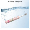 OJV 8920 Children's ultrasonic toothbrush (from 6 years), Flowers