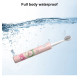 OJV 8920 Children's ultrasonic toothbrush (from 6 years), Flowers