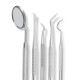 Diagnostic dental set of tools, 5 pcs