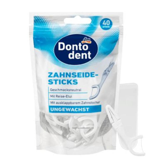 Dontodent Floss toothpicks, 40 pcs.