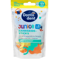 Dontodent Junior Дитячі флос-зубочистки, 32 шт.