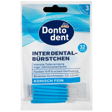 Dontodent Interdental brushes 0.6 mm, 32 pcs.
