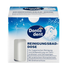 Dontodent Bath for cleaning and storing dentures