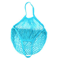 Eco bag made of mesh, blue