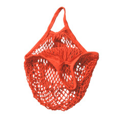 Eco bag made of mesh, orange