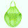 Eco bag made of mesh, lime