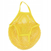 Eco bag made of mesh, yellow