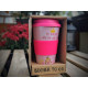 Eco thermo mug from bamboo fiber of 350 ml