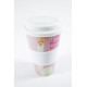 Eco thermo mug from bamboo fiber of 350 ml