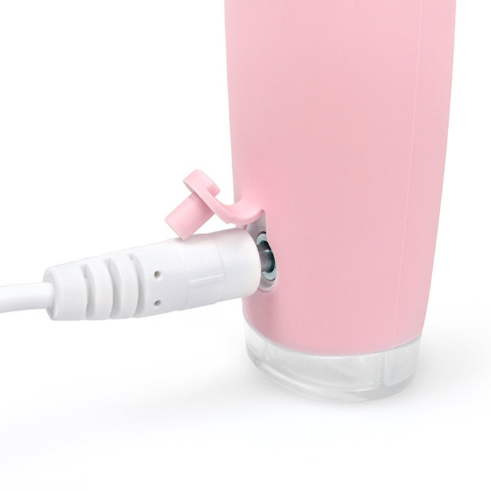 ELERA силіконова електрична ультразвукова зубна щітка, рожева