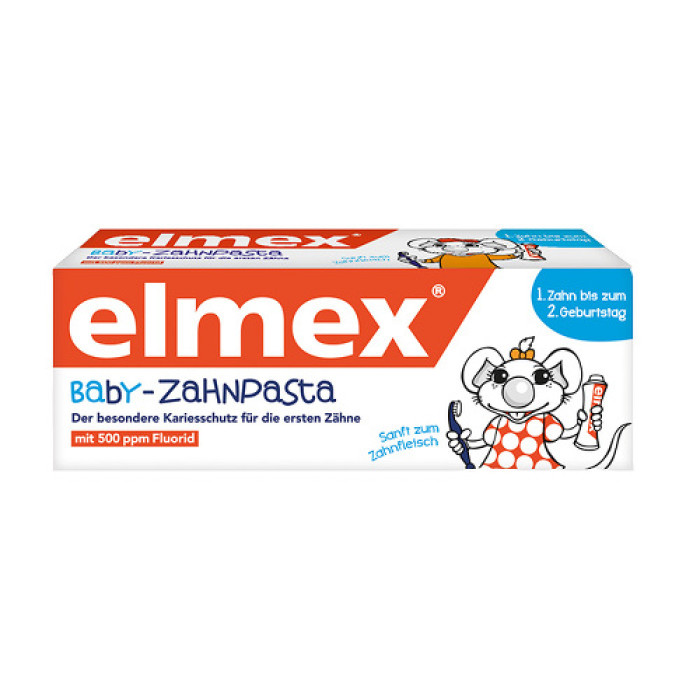 Elmex Baby Дитяча зубна паста (від 0 до 2 років), 20 мл