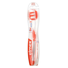 Elmex interX medium Зубная щетка средней жесткости, красная