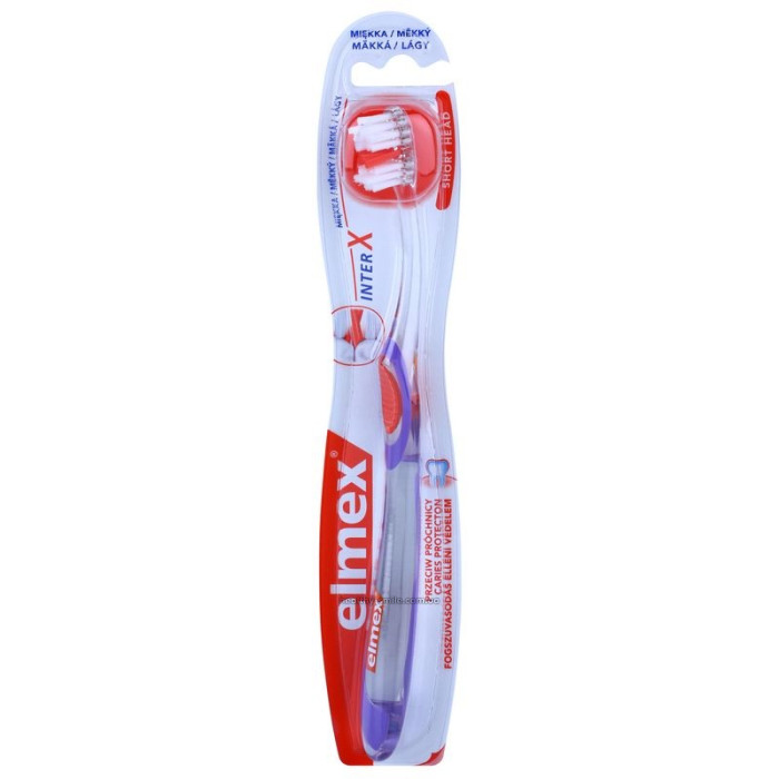 Elmex interX soft Soft toothbrush with short head