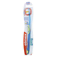 Elmex Junior Children's toothbrush (6-12 years), blue