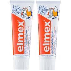 Elmex Kinder дитяча зубна паста від 2 до 6 років, 2x50 мл
