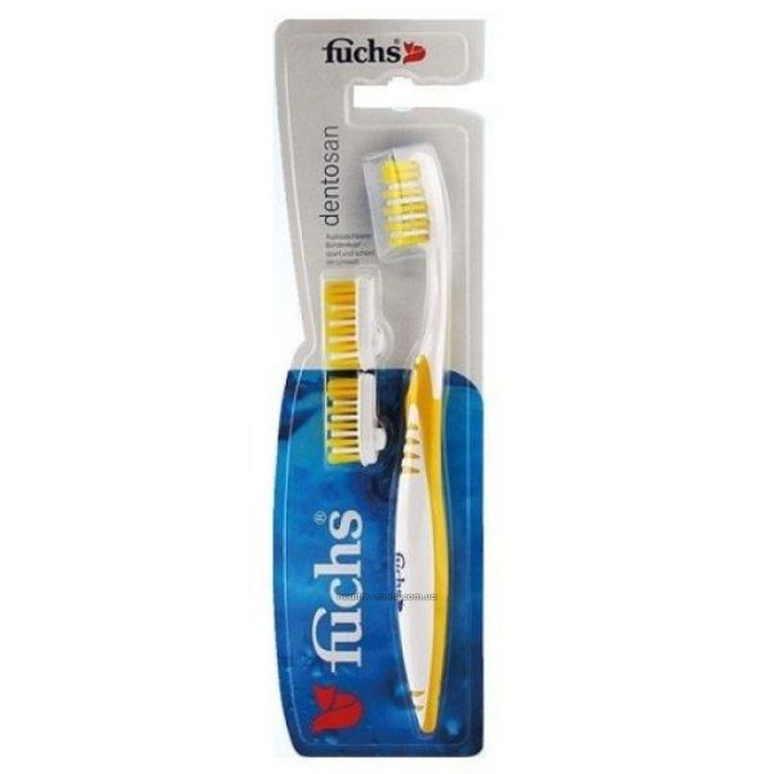 Fuchs Dentosan Medium Toothbrush with replaceable nozzles