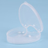 Case for storage of caps, orthodontic structures, removable dentures