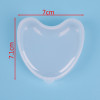 Case for storage of caps, orthodontic structures, removable dentures
