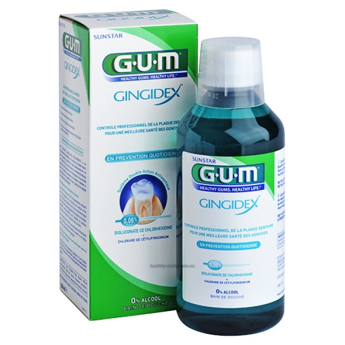 GUM Gingidex 0.06% mouth rinse, 300 ml