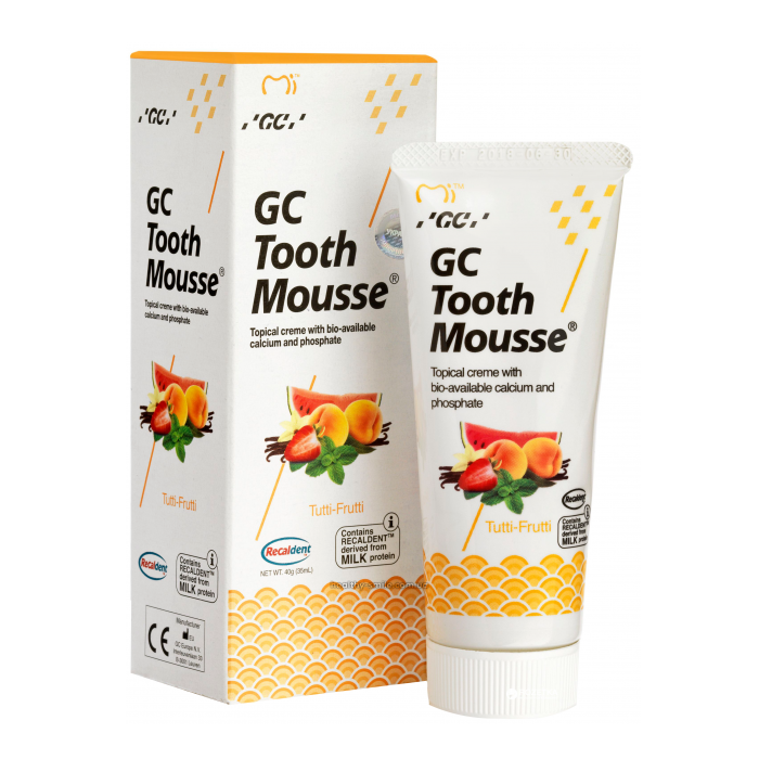 GC Tooth Mousse Фруктовое ассорти Гель для восстановления эмали