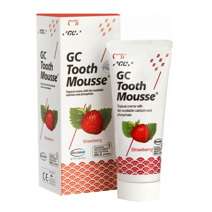 GC Tooth Mousse Strawberry Enamel Restoration Gel