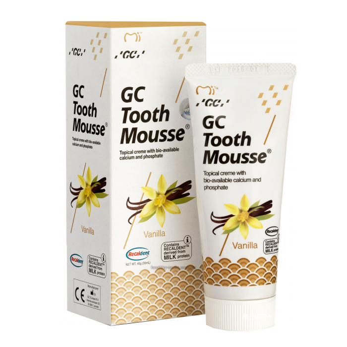 GC Tooth Mousse Vanilla Enamel Restoration Gel