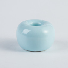 Ceramic stand for toothbrushes blue