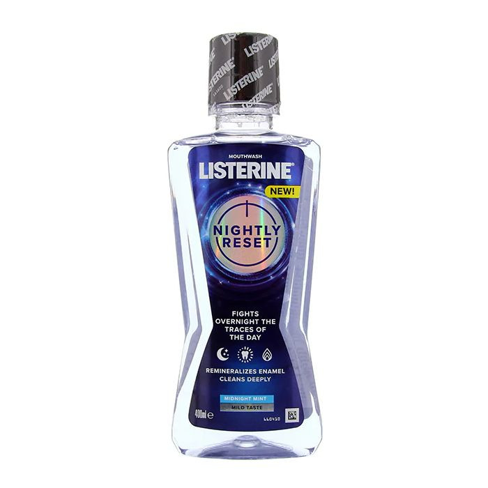 Listerine Nightly Reset Mouthwash, 400 ml