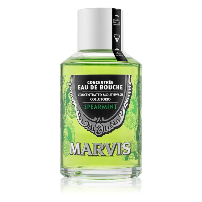 Marvis Spearmint Mouthwash concentrate, 120 ml