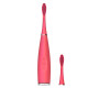 MCMEIICAO silicone electric ultrasonic toothbrush, red