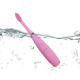 MCMEIICAO silicone electric ultrasonic toothbrush, pink