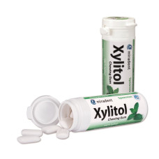 Miradent Xylitol Chewing Gum жувальна гумка для дітей, солодка мята, 30 шт