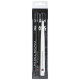 Set of toothbrushes Curaprox Ultrasoft CS 5460 WHITE BLACK 2 pcs