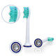 Nozzles for electric toothbrush Philips Sonicare, white 4 pcs.