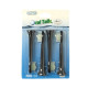 Nozzles for electric toothbrush Philips Sonicare, black 4 pcs.