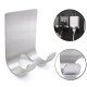 Stainless steel wall razor holder